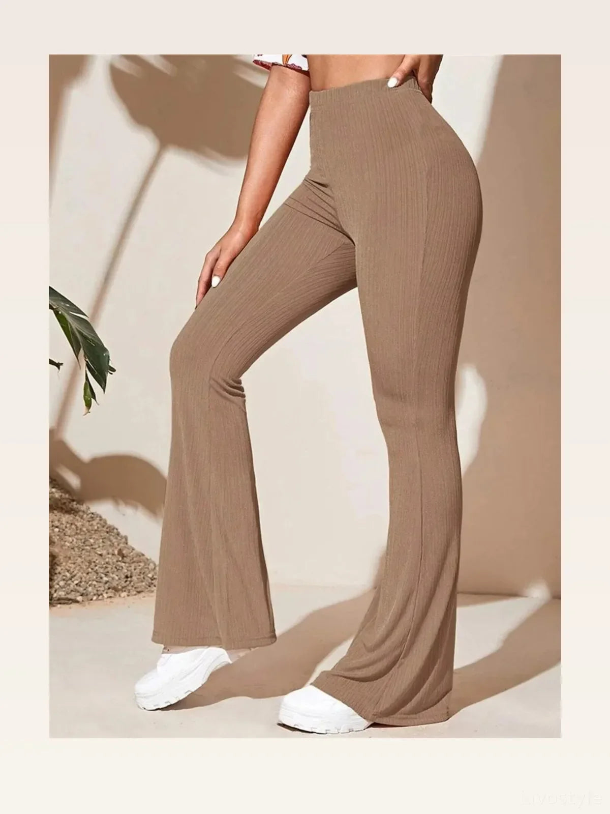 High-Waist Flare Active Pants